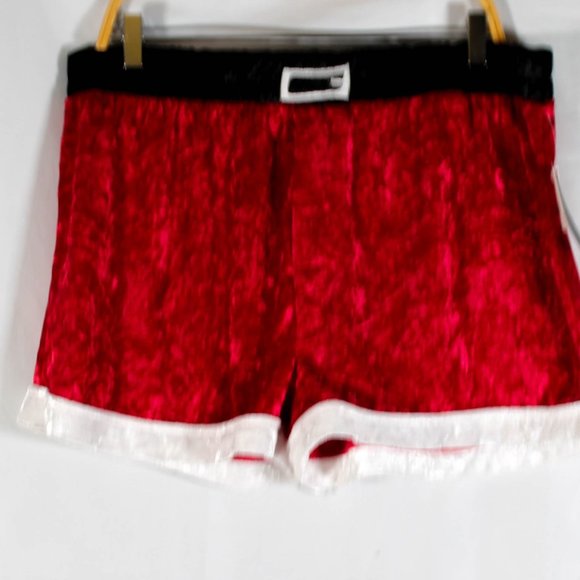 NWT Men's Santa Claus Velveteen Boxer Shorts NWT, Festive Santa Clause Holiday - Picture 3 of 6